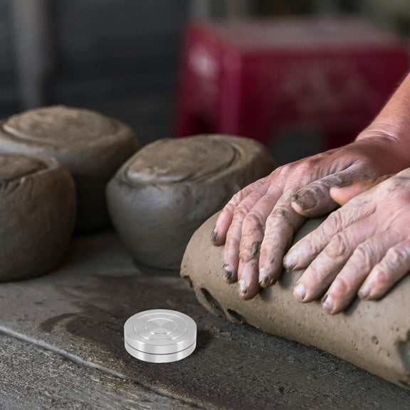 HONMEET Aluminum Alloy Pottery Wheel Turntable Precision Rotating Sculpting Clay Tool