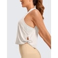 thumbnail image 3 of Remera CRZ YOGA de Algodón Pima sin Mangas con Sisa Grande y Corte Corto, 3 of 5