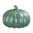 thumbnail image 2 of Midsumdr Halloween Decorations Pumpkins Jar With Cover Ceramic Pumpkins Shapes Tea Canister Portable Candy Jar Halloween Party Supplies Boxed Set, 2 of 7