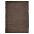 thumbnail image 2 of RUGSOTIC CARPETS HAND KNOTTED WOOL AREA RUGS - 5'x8', Rectangle, Brown, Solid Plain Design, High Pile Thick Handmade Anti Skid Area Rugs for Living Room, Bed Room (T00111), 2 of 5