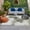 Green, Sage, Gray, variant on Black Gray Palm Leaves Outdoor Rug for Patio/Deck/Porch, Non-Slip Large Area Rug 4 x 6 Ft, Summer Tropical Botanical Retro Indoor Outdoor Rugs Washable Area Rugs, Reversible Camping Rug Carpet Runner