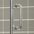 thumbnail image 5 of Elegant  Back-to Back Pull Handles Tubular Pull Handles for Shower Door 8" - Brushed Nickel, 5 of 5