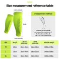 thumbnail image 2 of Practical Anti-Crash Calf Sleeve Honeycomb Compression Protector Shin Guard Leg Warmers Honeycomb Gym Sport, 2 of 7