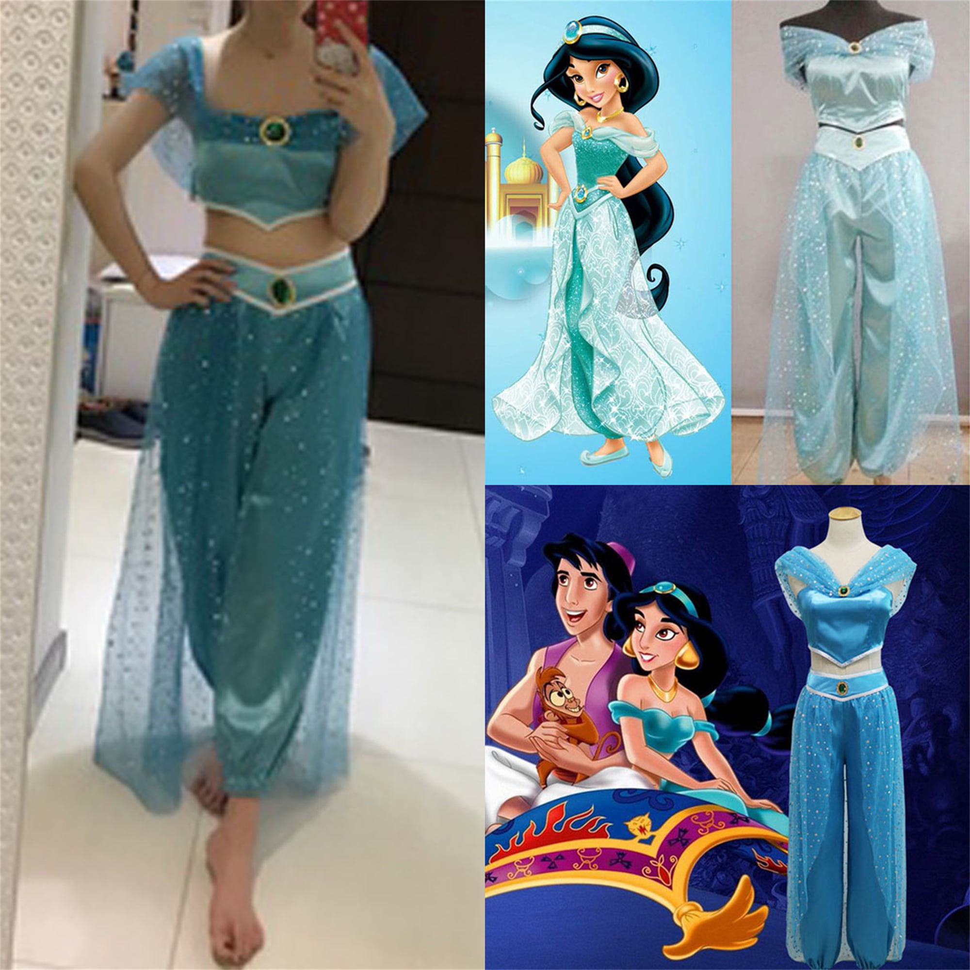 Womens Disney Princess Jasmine Costume