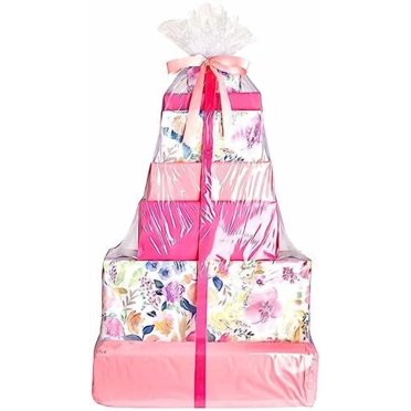 Jumbo Shrink Wrap 40"x50" 5 Pack Basket Bags for Gift Baskets Clear Cellophane PVC Shrink Bags
