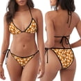 thumbnail image 3 of Balery Cute Ghosts Pijama Estampado Bikini de Dos Piezas para Mujer - Conjunto de Bikini Ajustable Sexy y Cómodo para Playa, 3 of 6