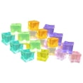thumbnail image 5 of 30 Pcs Acrylic Ice Cubes Fake Ice Cubes Luminous Colorful Square Ice Photography Props Decorations, 5 of 5