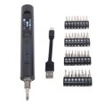thumbnail image 2 of Mini Electric Screwdriver Adjustable Torsion Settings 32 Bits Set Rechargeable Battery Fast Charging for Repairing, 2 of 7