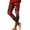 White, variant on TSADFHJI Jean Skirt Long Women's High Waist Floral Leggings Yoga Pants Fitness Gym Compression Tights M Red