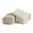 thumbnail image 1 of NvziEsponjas absorbentes naturales de bambú Esponjas de limpieza de cocina Esponjas reutilizables para lavar platos - 6 piezas, 1 of 4
