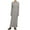 Gray, variant on Lovskoo 2024 Sweater Dress for Women Casual Round Neck Long Sleeve Waist Bodycon Tied Bodycon Rib Sweater Dress Gray