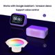 thumbnail image 3 of Foco LED con atenuación, luces RGB multicolor, temporizador, lámpara regulable que mejora la comodidad de los ojos, funciona con Tuya, Google Assistant, Alexa, 3 of 7
