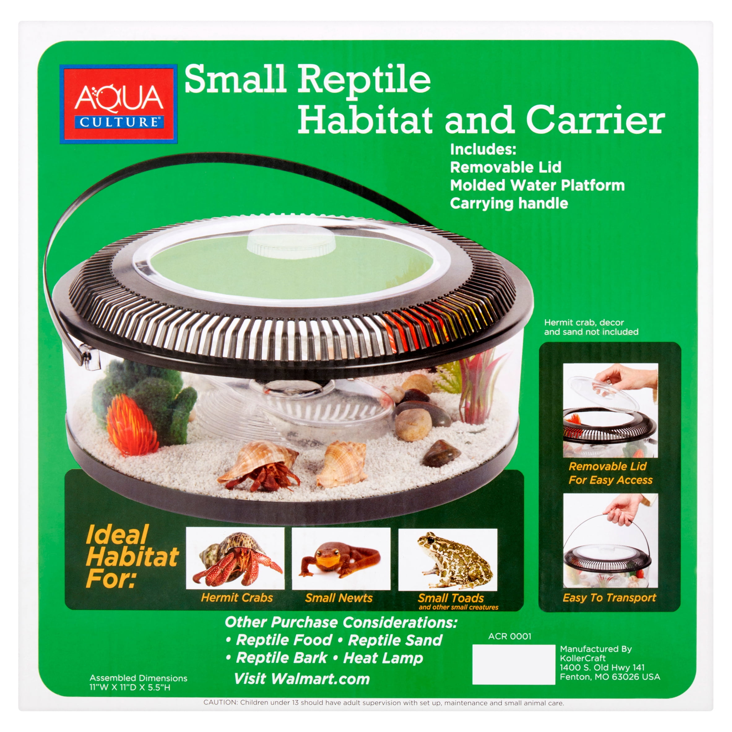 small reptile carrier