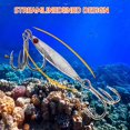 thumbnail image 6 of Holzlrgus Fishing Jigs Lures Vertical Jigging Spoon Saltwater with Assist Hook Speed Jigging Slow Jigging Pitching Lures for Tuna, Grouper, Dogtooth, Snapper, Bass, Salmon, 6 of 7