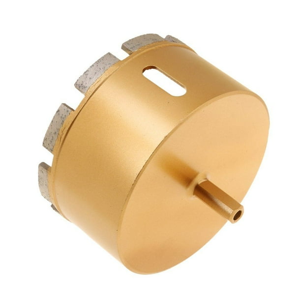 Drilax 4 inch Diamond Hole Saw for Concrete Brick Masonry Block Heavy
