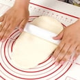 thumbnail image 4 of CAROOTU Plastic Rolling Pin Floating Point Exhaust Roller Food Grade Non-stick Kitchen Dough Pastrys Making Decor Tool, 4 of 6