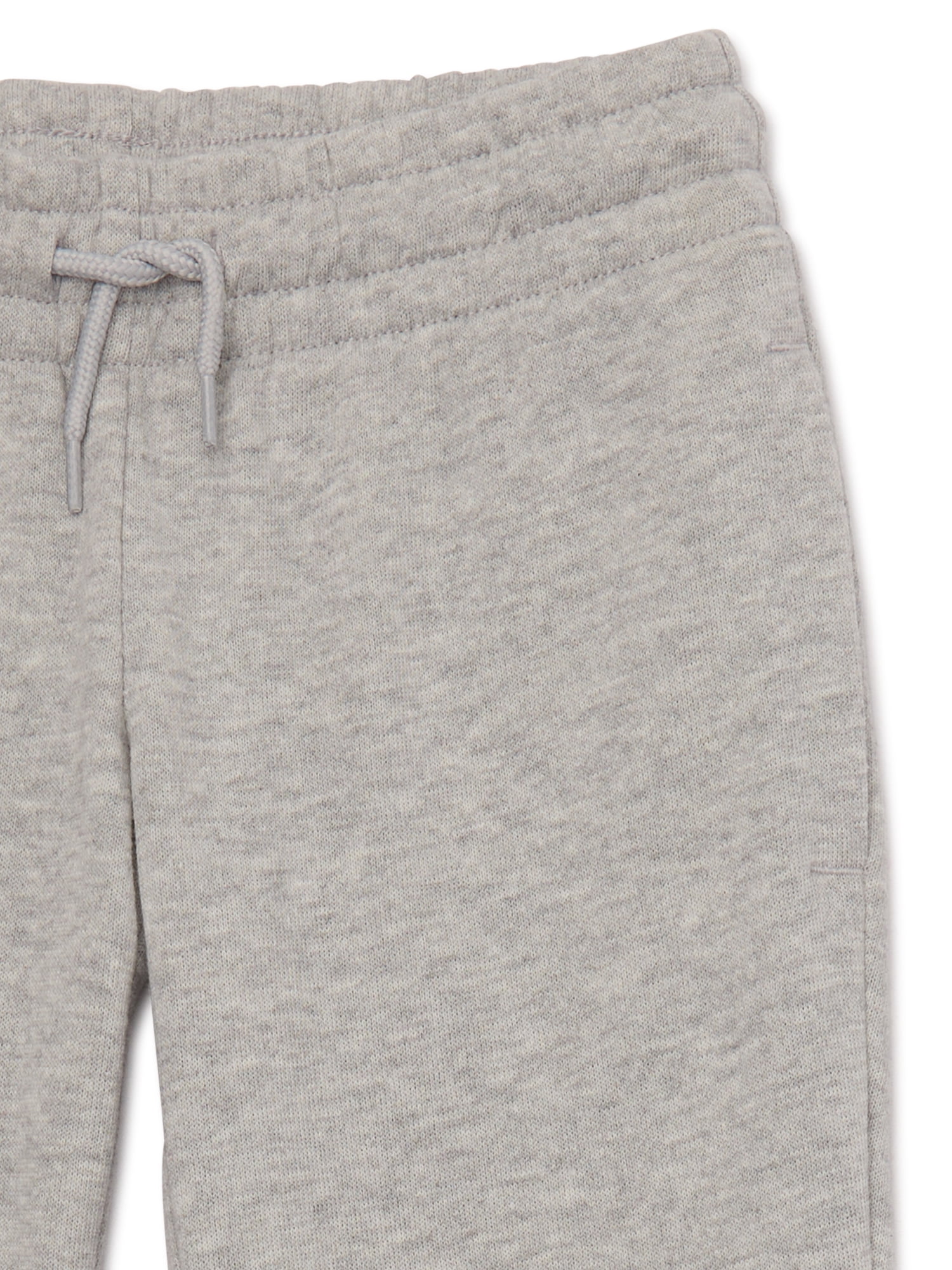 Athletic Works Girls Fleece Jogger Pants Set, 2-Piece, Sizes XS-XXL
