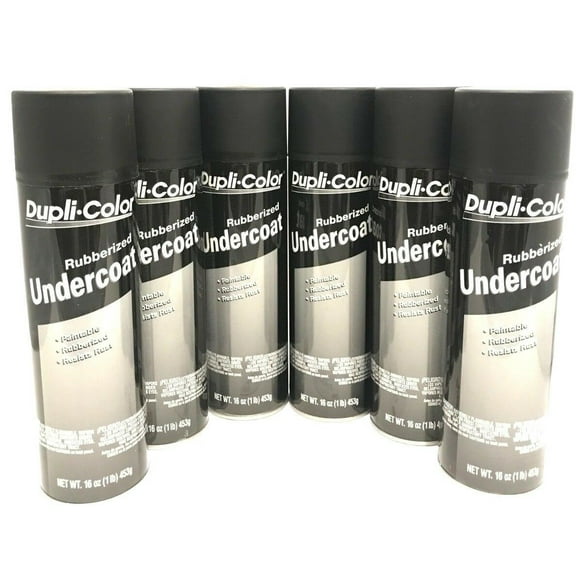 Dupli Color UC101 Black Washable Automotive Body Paint, 6 17 ounces