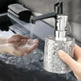 thumbnail image 5 of Btomtd 300ml Round Foam Soap Dispenser Refillable Pump Bottle for Hand Wash Dispenser Bottle Container for Bathroom Kitchen, Clear, 5 of 8