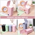 thumbnail image 3 of CIMAXIC 4Pcs Desktop Garbage Barrels Creative Trash Cans Rubbish Bins (Random Color),5.71"X3.54"X3.07", 3 of 5