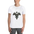 thumbnail image 3 of Men's Graphic TeeSkull (43) Letter Print T-Shirts Round Neck Short Sleeves Sizes XS-5XL Summer Daily Casual Tops, 3 of 5