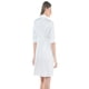thumbnail image 2 of Vestido Maternidad Camisero Cómodo Elegante Vestido Embarazo Casual Oficina Manga Ajustable Color Blanco, 2 of 5