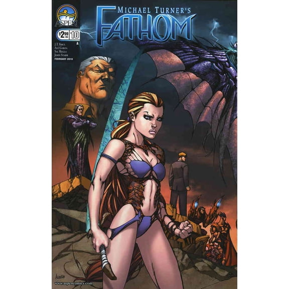 Fathom (Michael Turner's...) (Vol. 3) #10A VF ; Aspen Comic Book