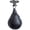 Black, variant on Boxing Speed Ball, Premium MMA Thai caseing Thai Training Bag, with Hanging Hook, Black