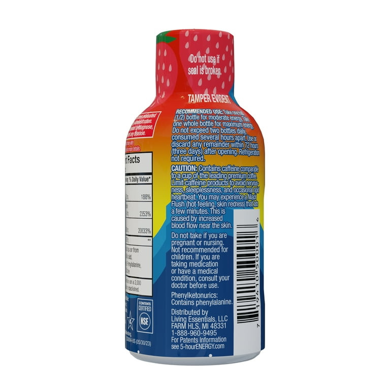 Energy Drink, Berry, 1.93oz Bottle, 12/Pack Energy Drink, Berry, 1.93oz Bottle, 12/Pack