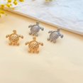 thumbnail image 6 of CILENON Animal Turtle Earrings Personalized and Temperament Earring Accessories Lightweight Cubic Zirconia Chunky Hypoallergenic Gold Jewelry for Women(B,One Size), 6 of 6