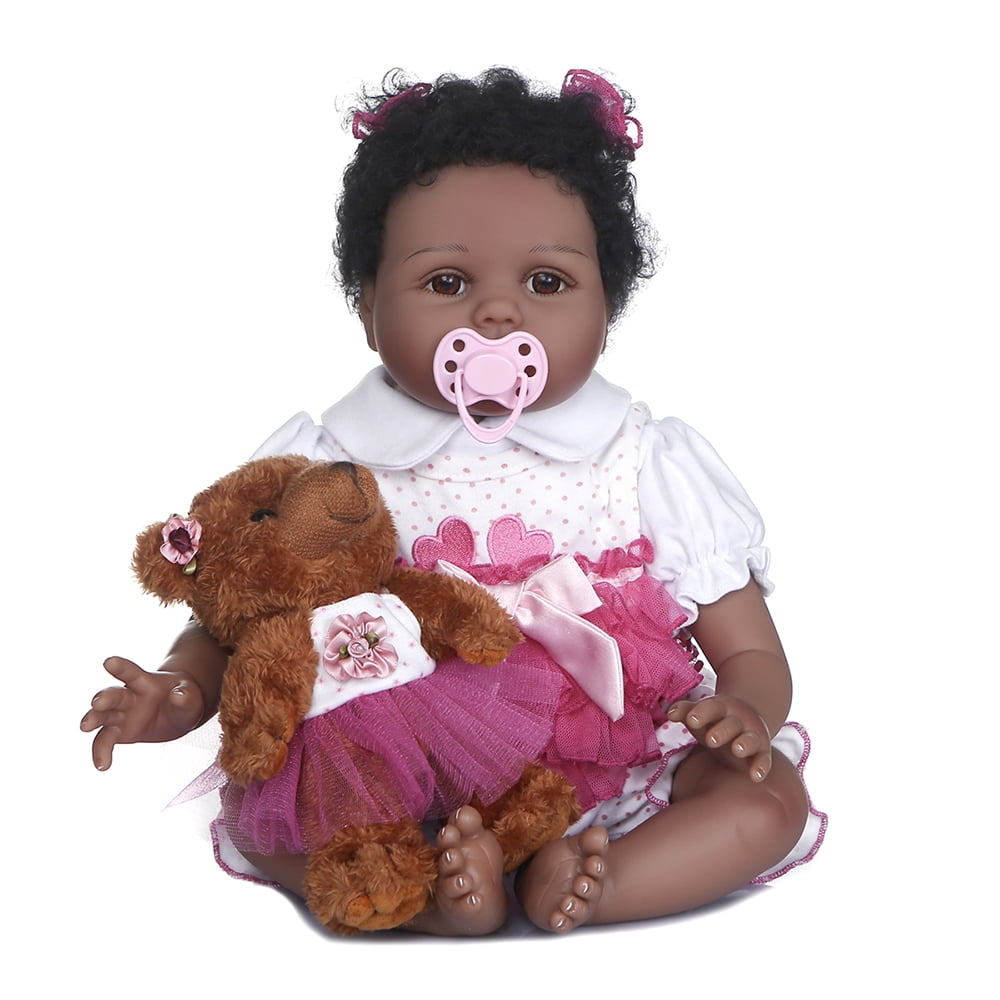Reborn 23 Pouces Poupée Reborn Baby Doll Silicone Souple Reborn Fil Bebe Realiste Reborn Poupee Bebe Nouveau Ne Baby Doll R Am