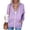 Purple, variant on WRFWUL Women's Lightweight Hoodies Full Zip Up Oversized Sweatshirts with Pockets Long Sleeve Thin Casual Hooded Jackets