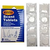 Fit All Tablettes de Parfum pour Aspirateur, Tablettes de Parfum pour Rafraîchissement de l'Air Frais pour Aspirateurs Verticals et Récipients (16) // E-101, 101