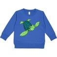 thumbnail image 2 of Inktastic Sea Turtle with Swirls Toddler Sweatshirt, 2 of 4