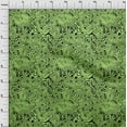 thumbnail image 4 of oneOone Cotton Flex Light Green Fabric Moire Craft Projects Decor Fabric Printed By The Yard 40 Inch Wide-JU, 4 of 4