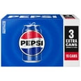 thumbnail image 3 of Pepsi Cola Soda Pop, 12 fl oz, 15 Pack Cans, 3 of 5