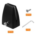 thumbnail image 4 of Unique Bargains Desk Partition Clips for 2-18mm Thick Partition Guard Bracket Support for Holding Screen, Black 20pcs, 4 of 6