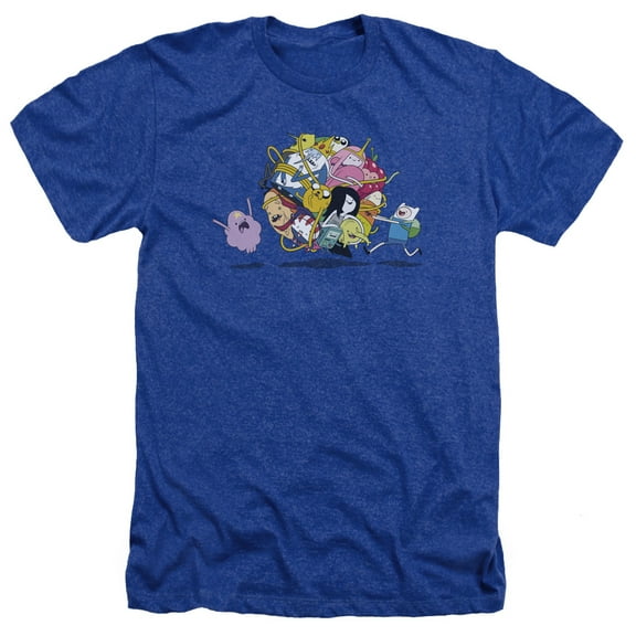 Adventure Time - Glob Ball - Heather Short Sleeve Shirt - XX-Large
