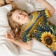 thumbnail image 5 of Balery Starry Sky Moon Sunflower Conjunto de Pijama Infantil de Manga Corta con Estampado – Ropa de Dormir de Algodón Suave-3X-Large, 5 of 6