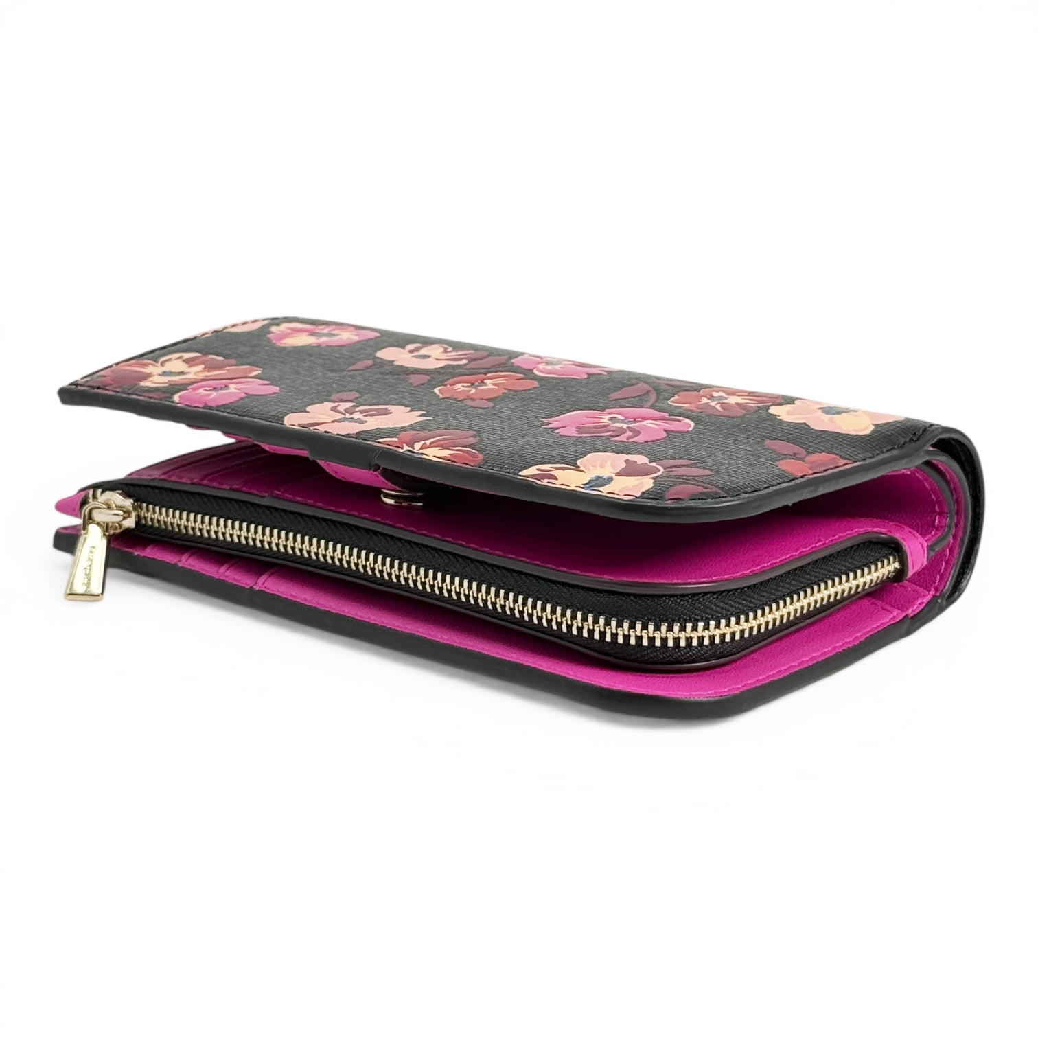 Kate Spade New York Women's  Medium Floral Bifold Wallet (Multi)