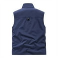 thumbnail image 4 of Nmnitkp Vest for Men,Men's Lightweight Quick Dry Outdoor Multi Pockets Fishing Vest,Photo Cargo Vest Jacket Multi Pockets(M-4XL), 4 of 4