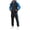 Set-A65Blue, variant on Gamivast Men's Athletic Tracksuit Full Zip Hooded Jacket and Sweatpants Contrast Raglan Sleeve Set for Gym Running Workout Training Sportswear Outfit