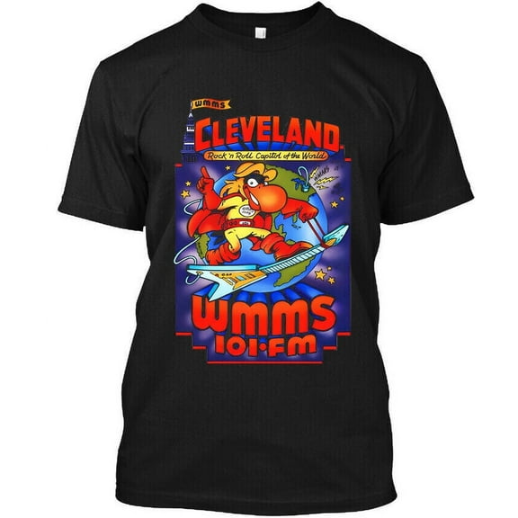 WMMS American Radio Station The Buzzard Retro Graphic Art T-Shirt All Sizes