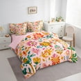 thumbnail image 3 of Feelyou Cartoon Tribal Floral Bedding Comforter Set 7pcs, Mandala Boho King Bedding Sets, 3 of 8