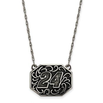 Lex /& Lu LogoArt Sterling Silver Florida State University XS Pendant LAL147768