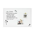 thumbnail image 5 of U Brands 20 x 30 in., Magnetic Dry Erase Board, White Décor Frame, 5 of 6