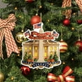 thumbnail image 3 of BSJJY 2026 USA 250th Anniversary Christmas Ornament, Acrylic Commemorative Decor 1776-2026, Collectible Gift for Holiday Party and Milestone Historical Event, 7.9IN (E), 3 of 5