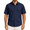 Navy, variant on Dpjklzsn Men's Utility Button-Up Shirt, Short Sleeve Multi Pocket Collared Shirt for Outdoor Casual Wear