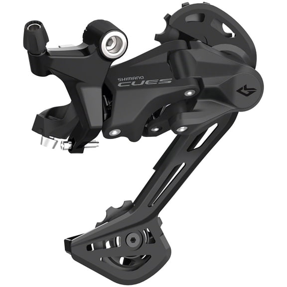 Shimano CUES RD-U3020-SGS Rear Derailleur - 9-Speed, Shadow Design, Direct Attach, Long Cage, Black