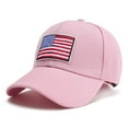 thumbnail image 2 of ZSQDM Baseball Hats for Men Women Flag Embroidered Soft Cotton Fitting Cap For Men And Women Womens Baseball Hats, 2 of 4